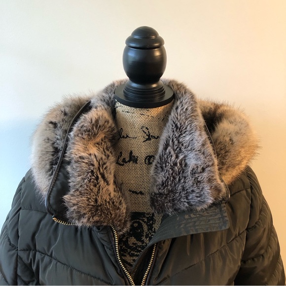 Joules Jackets & Coats Joules Puffer Waterproof Jacket With Detachable Faux Fur Hood And